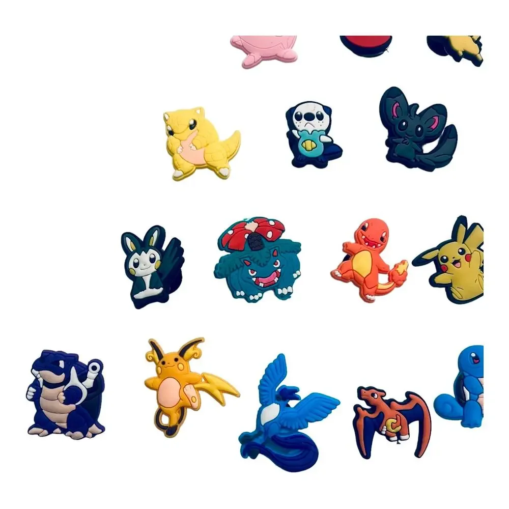 Pokémon Pikachu Shoe Charms 30pc for Croc Shoes Zip Bags Dragons Dinosaurs New